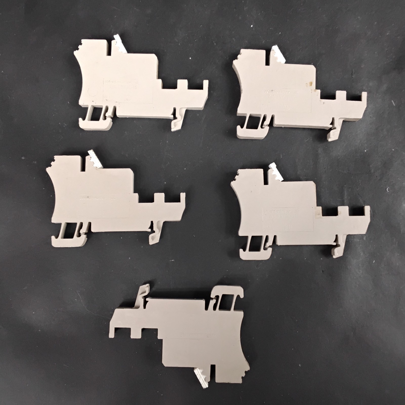 Used WEIDMULLER ZIA 1.5/3L-1S TERMINAL BLOCK - GROUP OF 5 ($10 OBO)