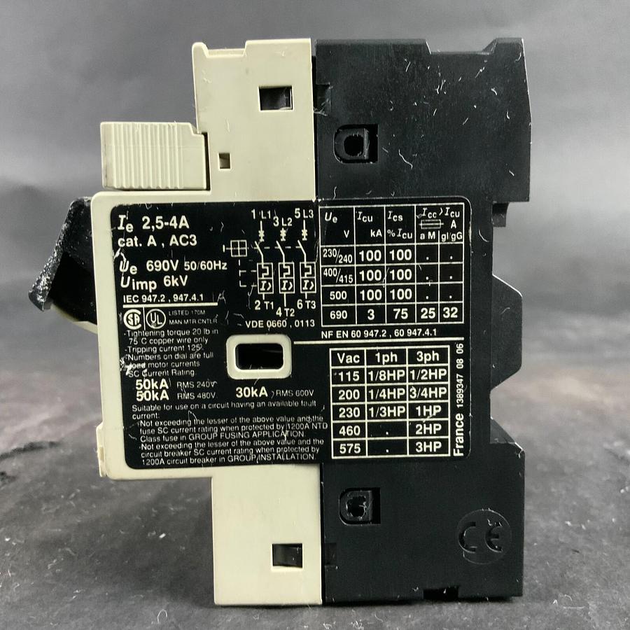Used TELEMECANIQUE GV2-M08 CIRCUIT BREAKER ($15 OBO)