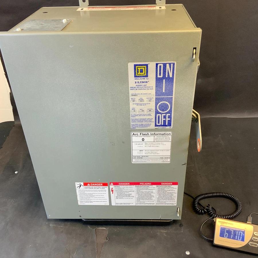 Used SQUARE D I-LINE PS4620G BUSWAY PLUG-IN UNIT ($1500 OBO)