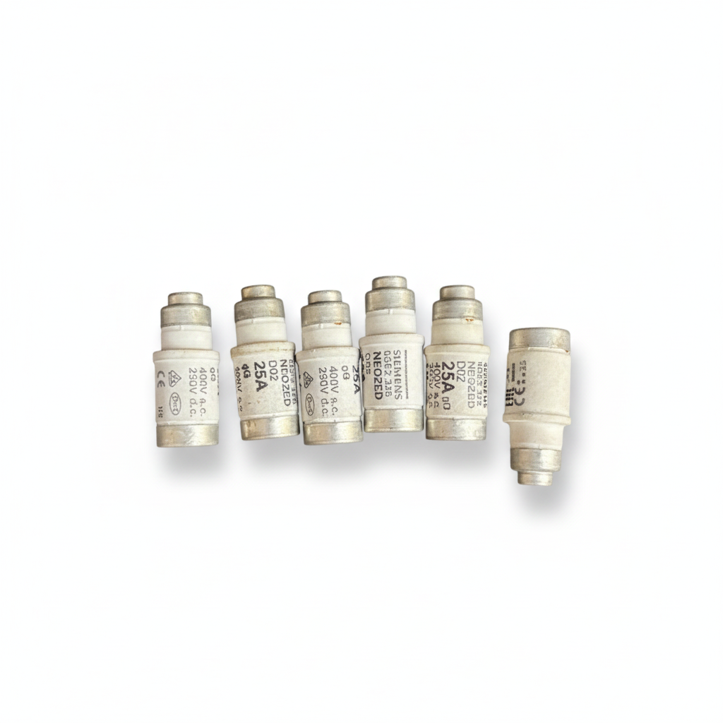 Used SIEMENS 5SE2325 FUSE LINKS - LOT OF 6