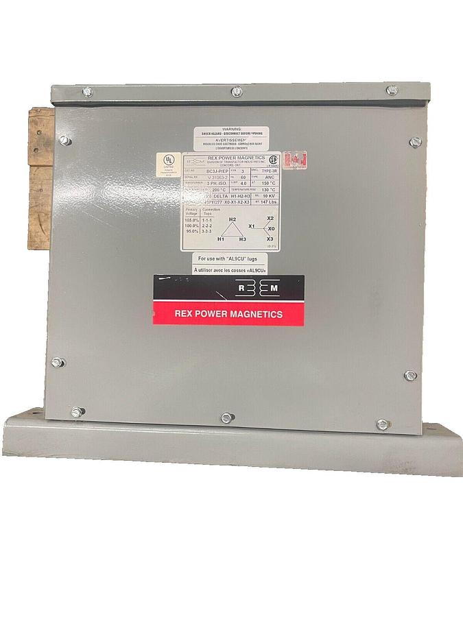 Refurbished Rex Power Magnetics Cat No. BC3J-P/EP 3kVA Transformer ($1,999.99 OBO) (2 TOTAL)