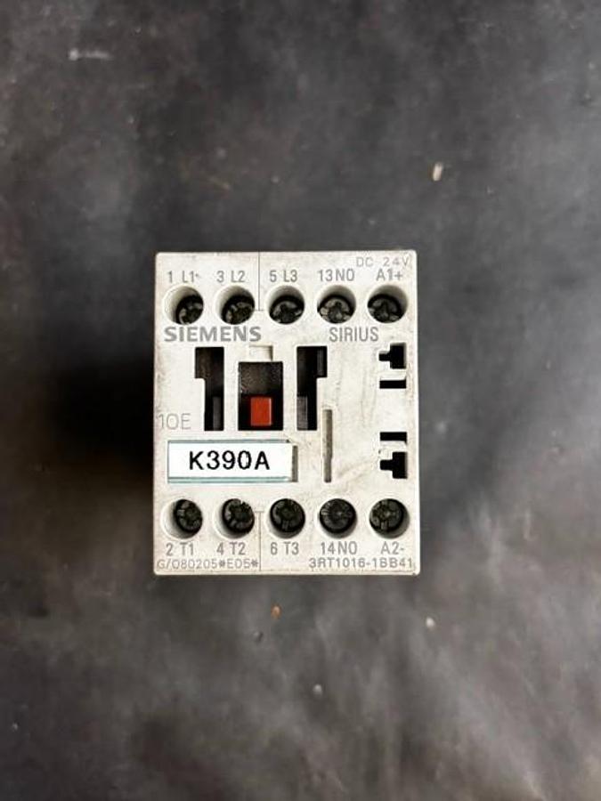 Used SIEMENS 3RT1016-1BB41 CONTACTOR
