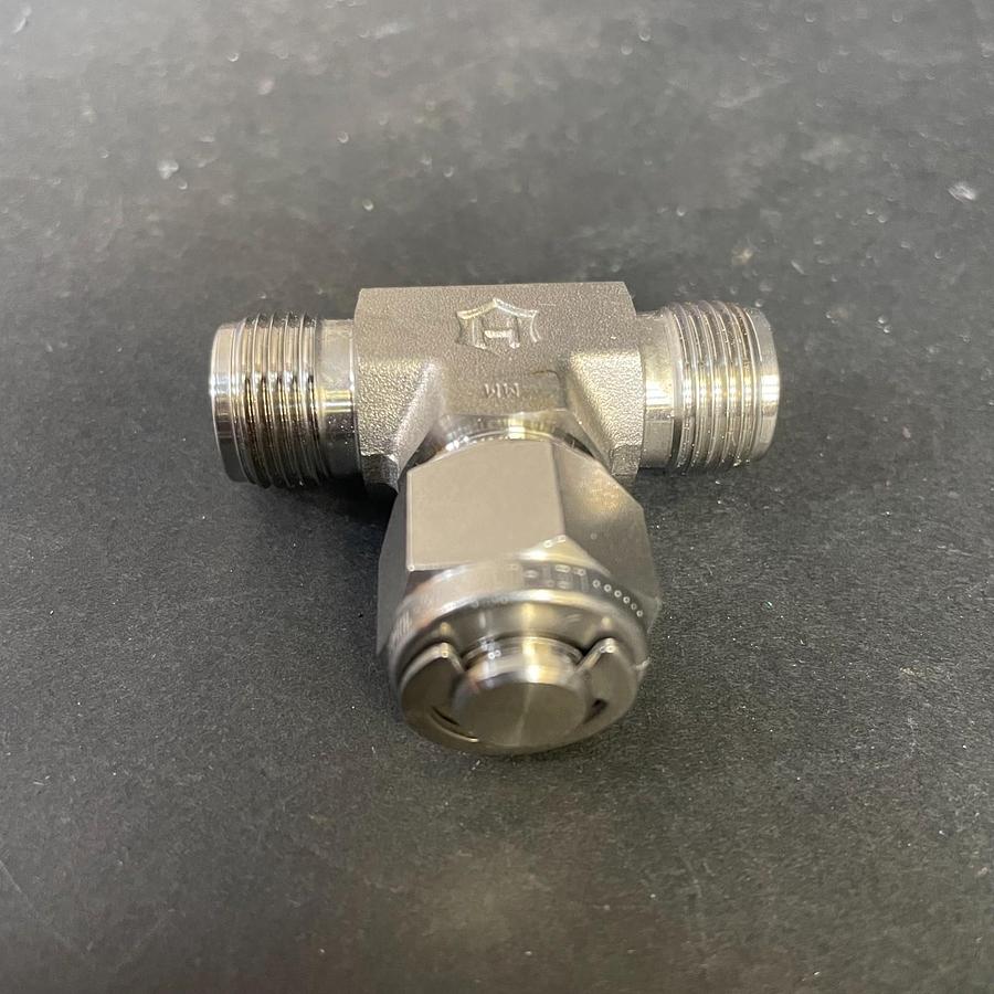 Used HAM-LET 3166AA TEE FITTING INDUSTRIAL STAINLESS STEEL TUBE FITTING OEM