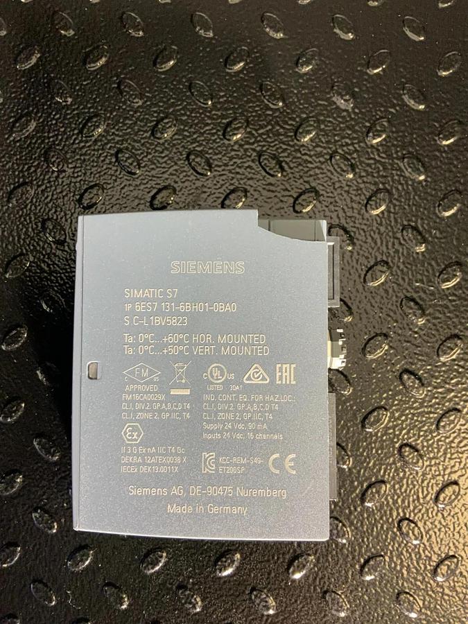 SIEMENS 6ES7131-6BH01-0BA0 ($130.99/EACH OBO)