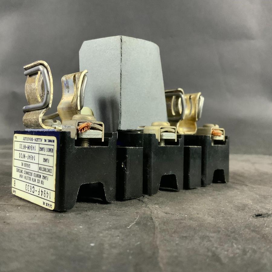Used ALLEN BRADLEY 1494F-C633 FUSE BLOCK ADAPTOR PLATE ($15 OBO)