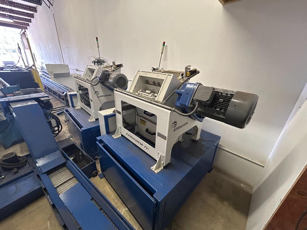 Used ERDWICH M600/1-400 Single Shaft Shredder 15.8" x 19.7" Industrial OEM Machine
