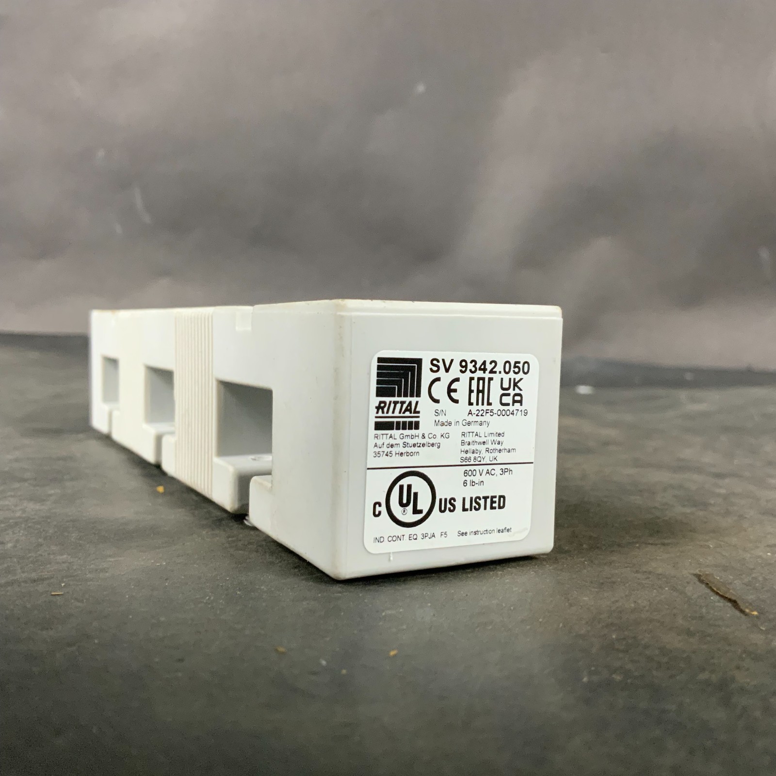 Used RITTAL SV9342.050 BUSBAR SUPPORT ($40 OBO)