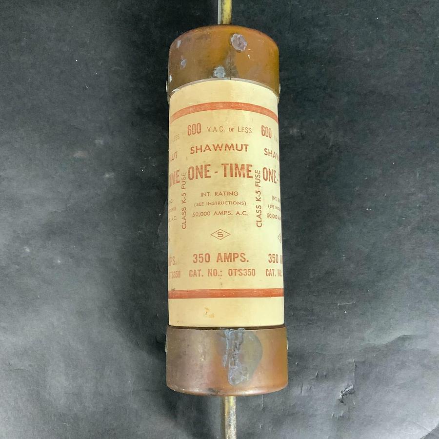 Used FERRAZ SHAWMUT OTS350 OLD STOCK FUSE ($40 OBO)