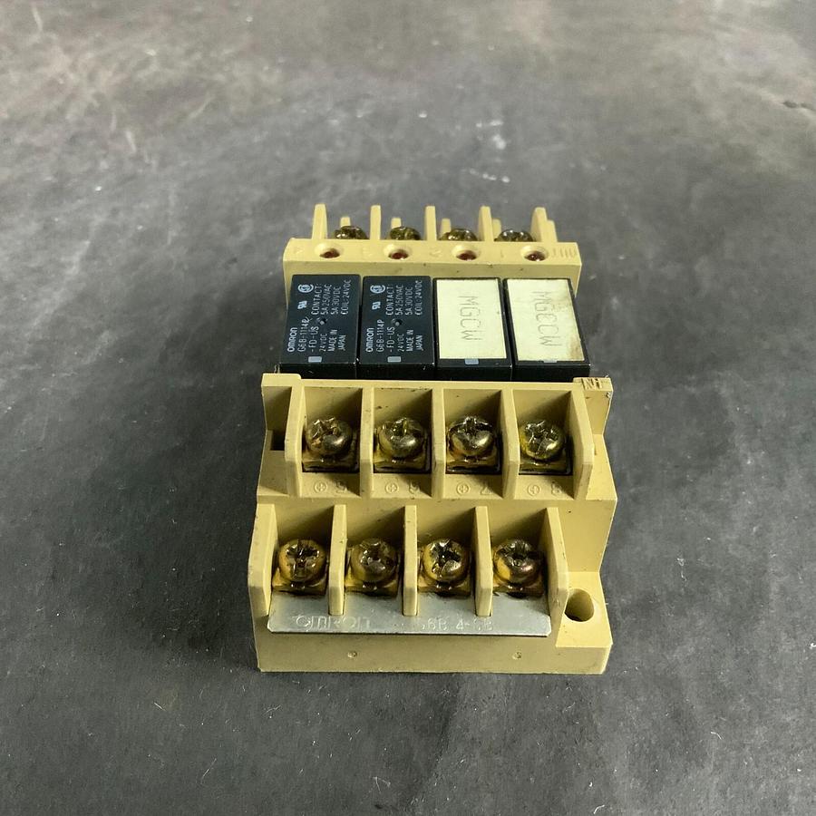 OMRON G6B-4BND 24VDC RELAY BASE ($30 OBO)
