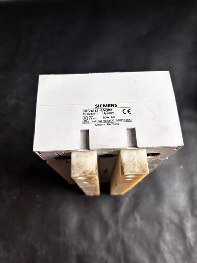 Used SIEMENS 8US1213-4AQ03 BUSBAR ADAPTER ($32 OBO)