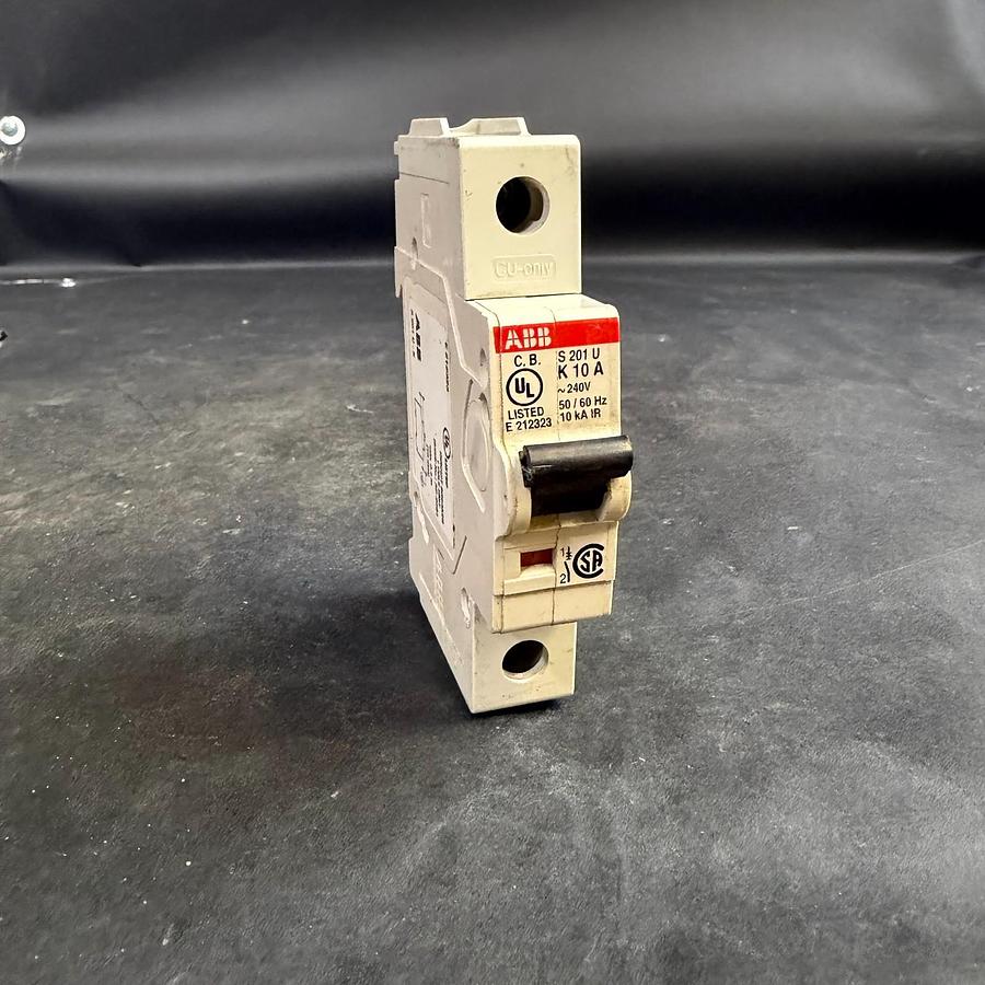 Used ABB S201U K10A CIRCUIT BREAKER ($19 OBO)