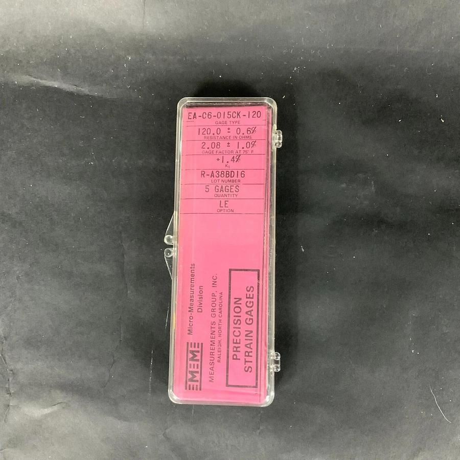 MICRO-MEASUREMENTS EA-06-015CK-120 PRECISION STRAIN GAUGE - BOX OF 5 ($25 OBO)