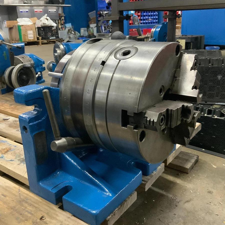 Used 8” VERTCAL & HORIZONTAL ROTARY TABLE MACHINE W/ 3-JAW CHUCK ($700 OBO)