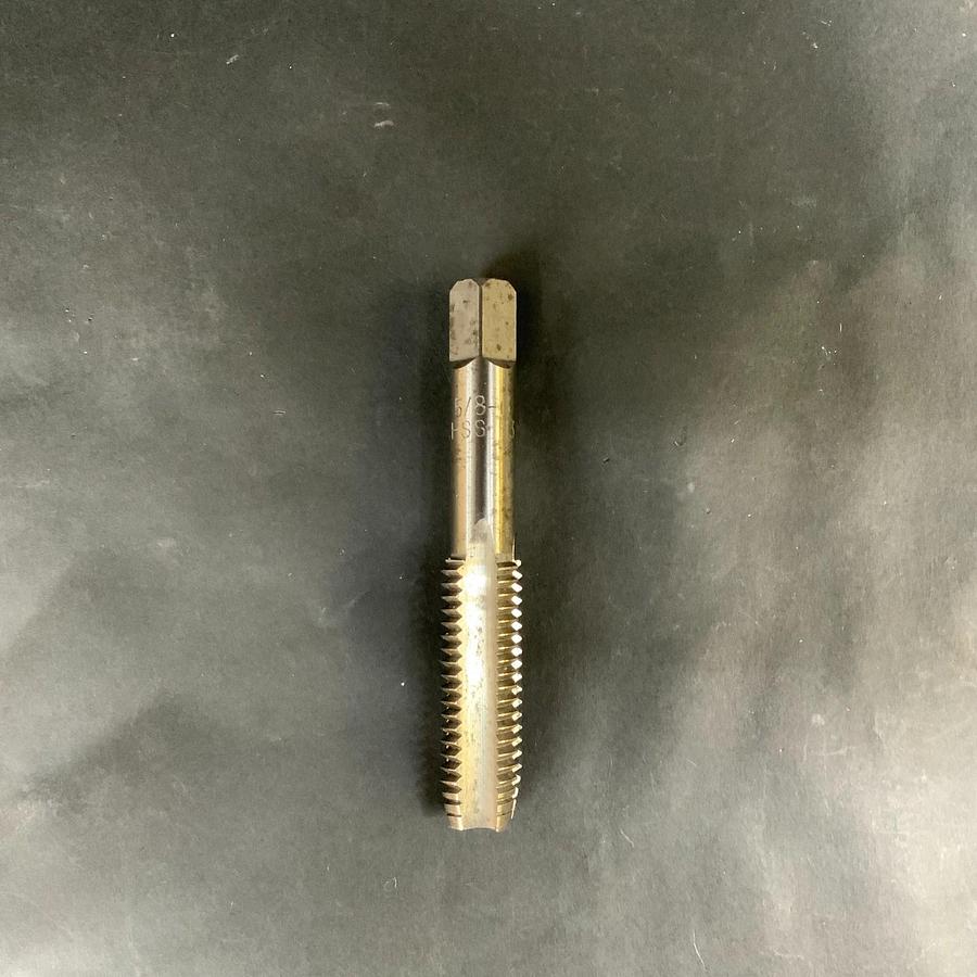 Used Unbranded 5/8”-11 NC 4-FLUTE HSS H3 GROUND THREAD PLUG TAP ($10 OBO)