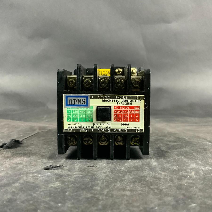 Used MITSUBISHI S-A12RM MAGNETIC CONTRACTOR ($25 OBO)