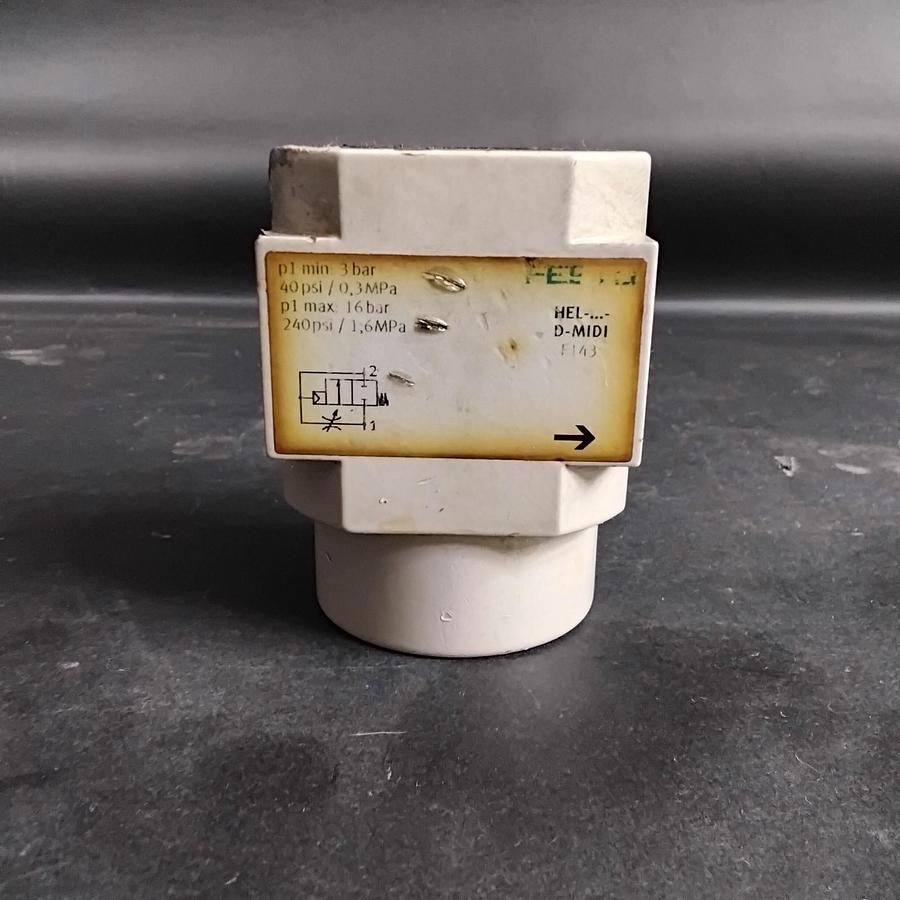 Used FESTO HEL-D-MIDI SHUTOFF VALVE ($15 OBO)
