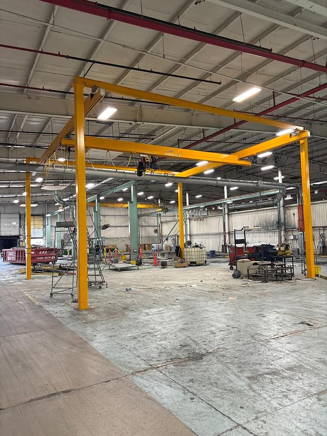 Used 2 Ton - Konecrane Overhead Bridge Crane - Motorized (31ft W x 31ft L x 19.5ft T)