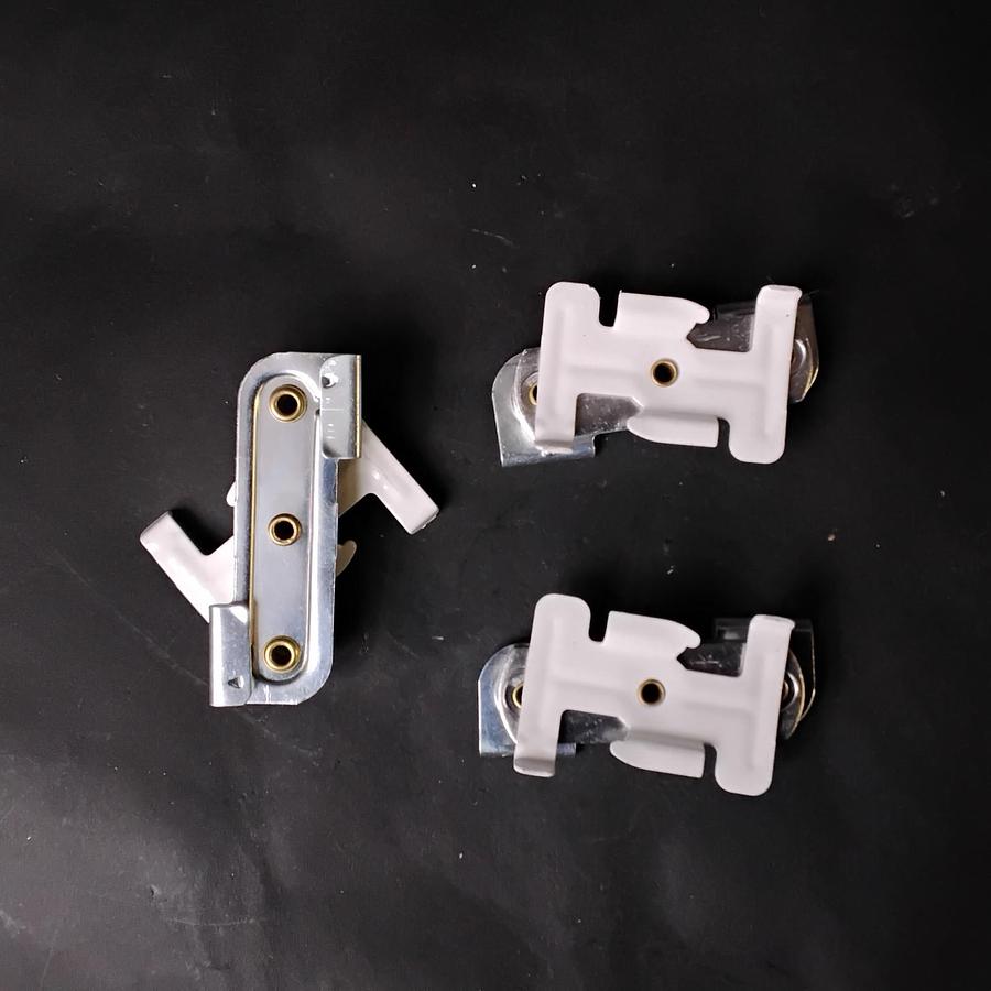 Used MOUNT BRACKETS- NYLON/STEEL-GROUP OF 3 ($5 OBO)