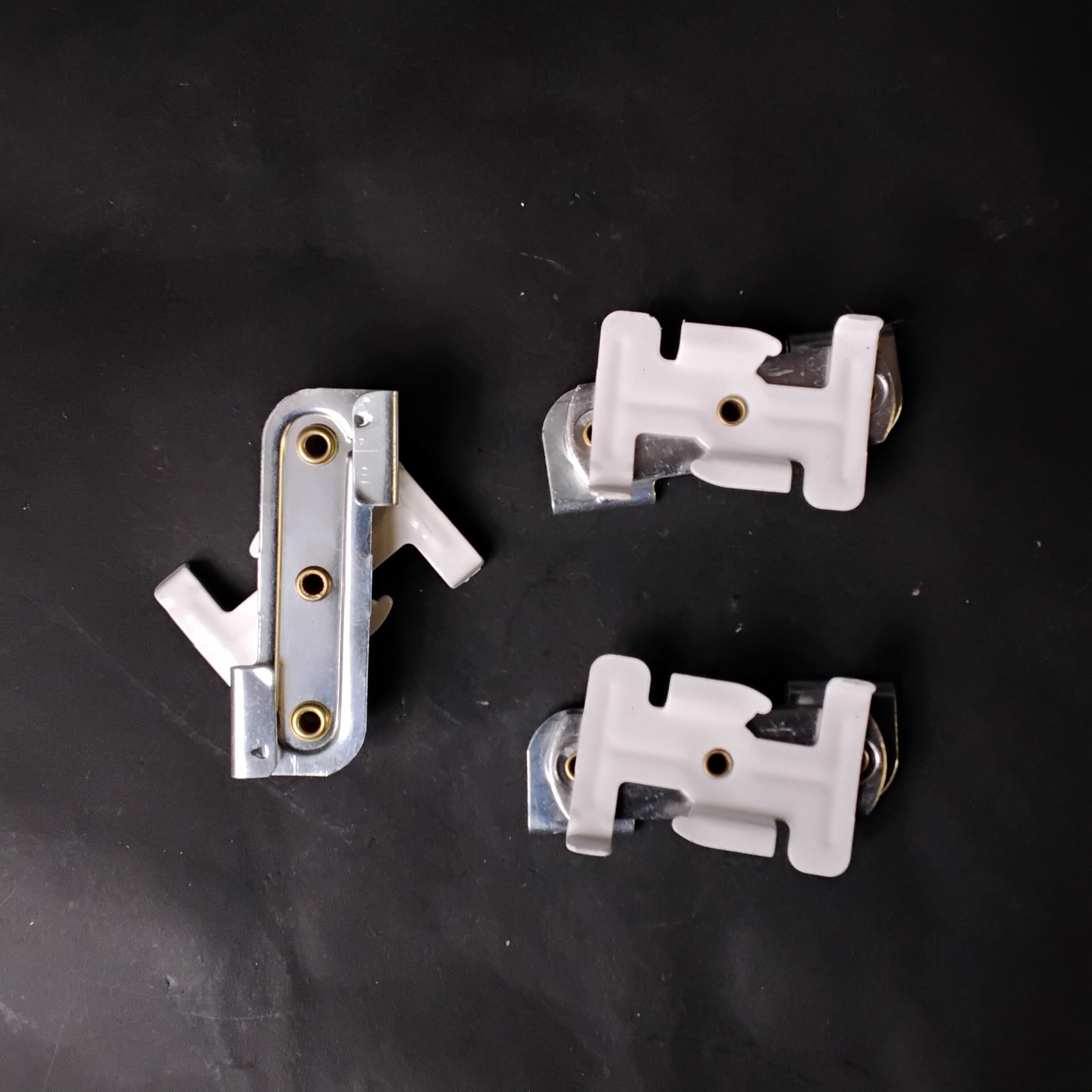Used MOUNT BRACKETS- NYLON/STEEL-GROUP OF 3 ($5 OBO)