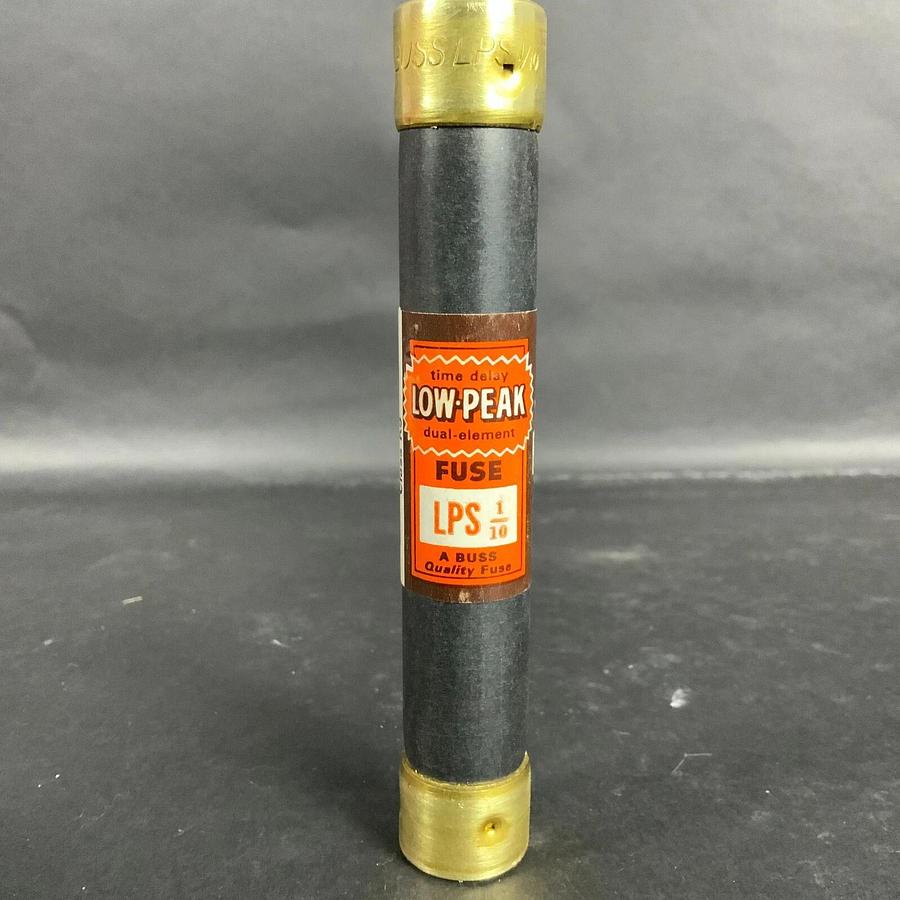 Refurbished BUSSMANN LPS 1/10 LOW PEAK FUSE ($5 OBO) - REFURBISHED