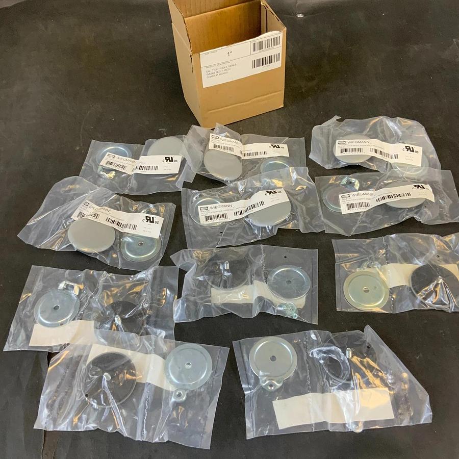 HUBBELL WIEGMANN WAS-100 1” OIL-TIGHT HOLE SEALS - BOX OF 11 ($50 OBO)