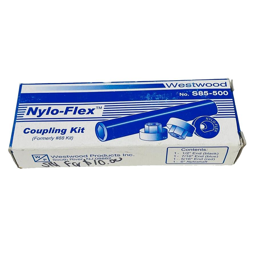 Used WESTWOOD S85-500 NYLO-FLEX FLEXIBLE COUPLING KIT #88 OIL BURNER PUMP DRIVE