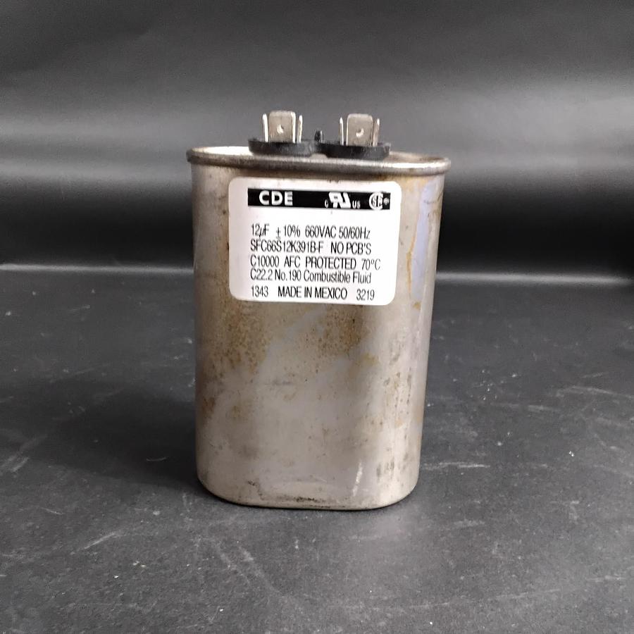 Used CORNELL DUBILIER SFC66S12K391B-F CAPACITOR ($20 OBO)