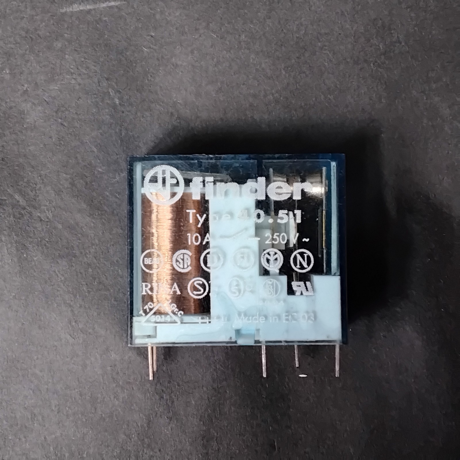 Used FINDER 40.51 24V DC RELAY ($4 OBO)