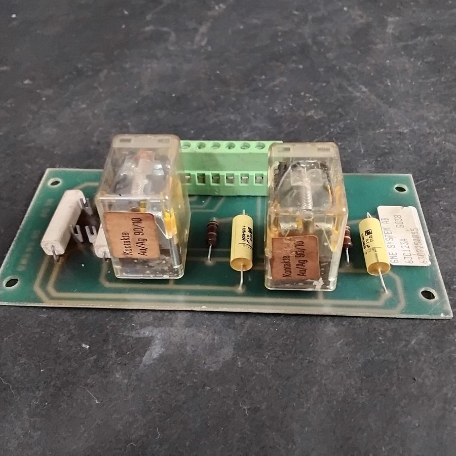 Used GME SYSTEM AB 63C123A PRINTED CIRCUIT BOARD ($65 OBO)