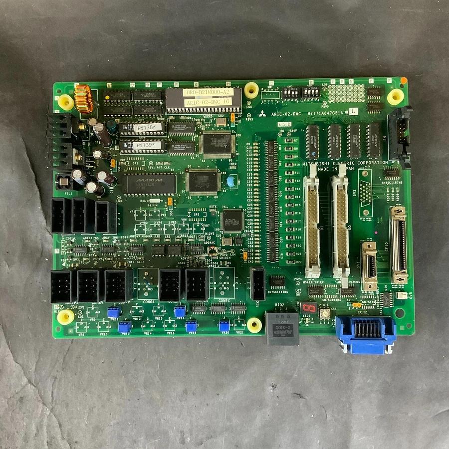 Used MITSUBISHI ARIC-02-DWC BY171A647G51A PC BOARD ($200 OBO)