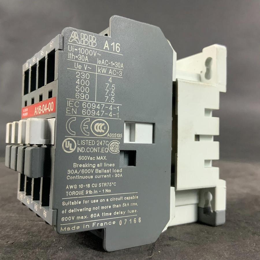 Used ABB A16-04-00 CONTACTOR ($50 OBO)