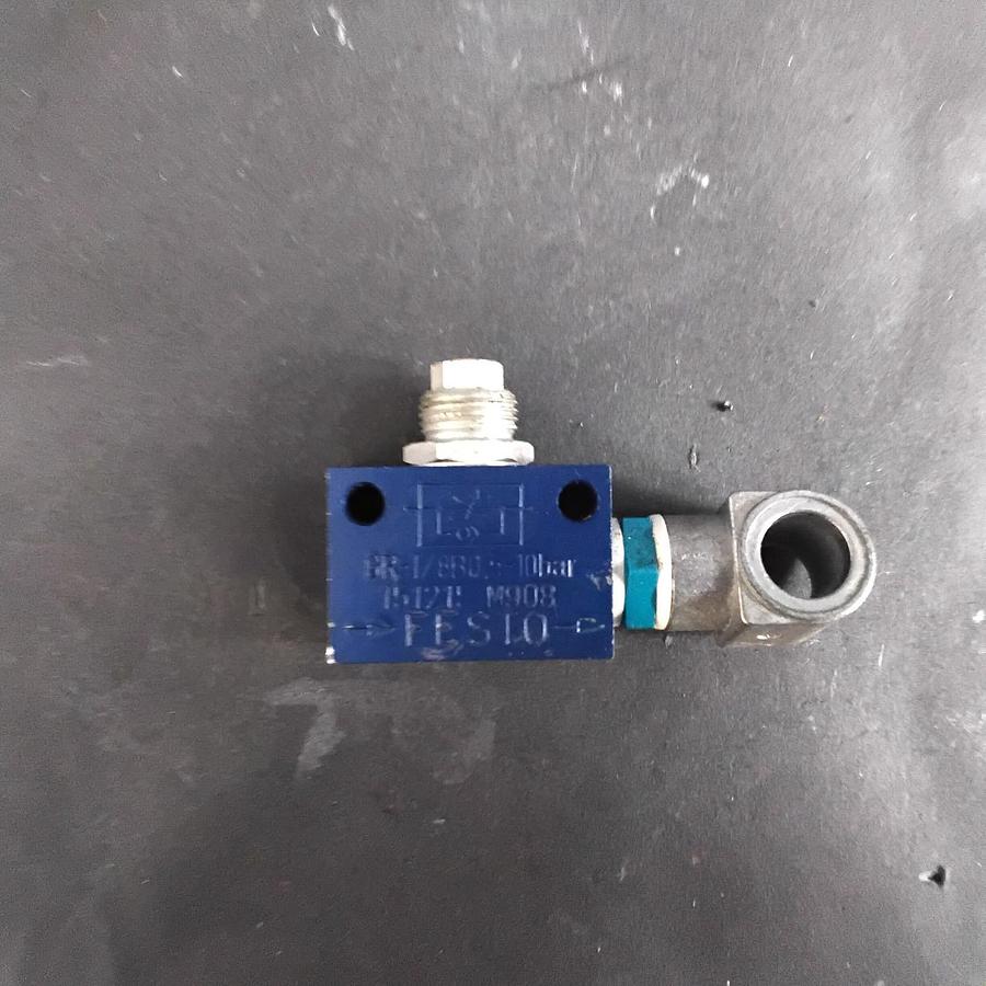 Used FESTO GR-1/8-B0 FLOW CONTROL VALVE ($8 OBO)