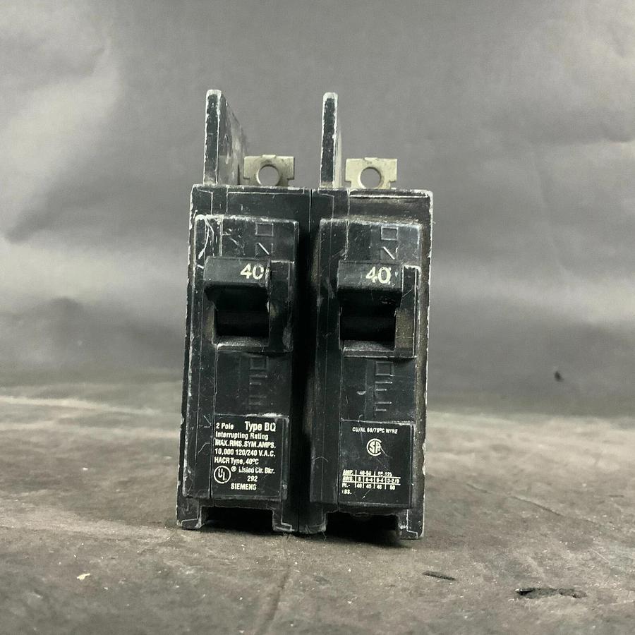 Used SIEMENS BQ2B040 CIRCUIT BREAKER ($45 OBO)
