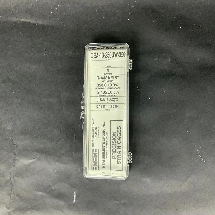 MICRO-MEASUREMENTS CEA-13-250UW-350 PRECISION STRAIN GAUGE - 1 UNIT ($5 OBO)