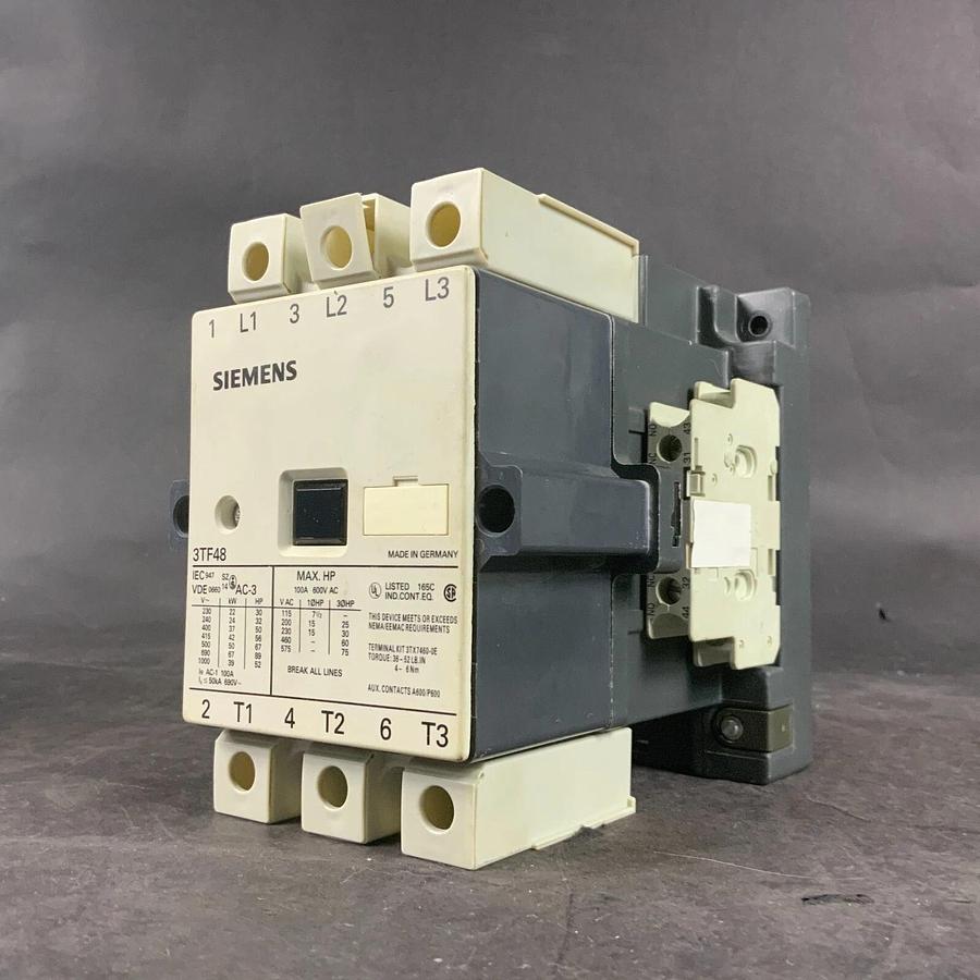 Used SIEMENS 3TF48 CONTACTOR ($130 OBO)