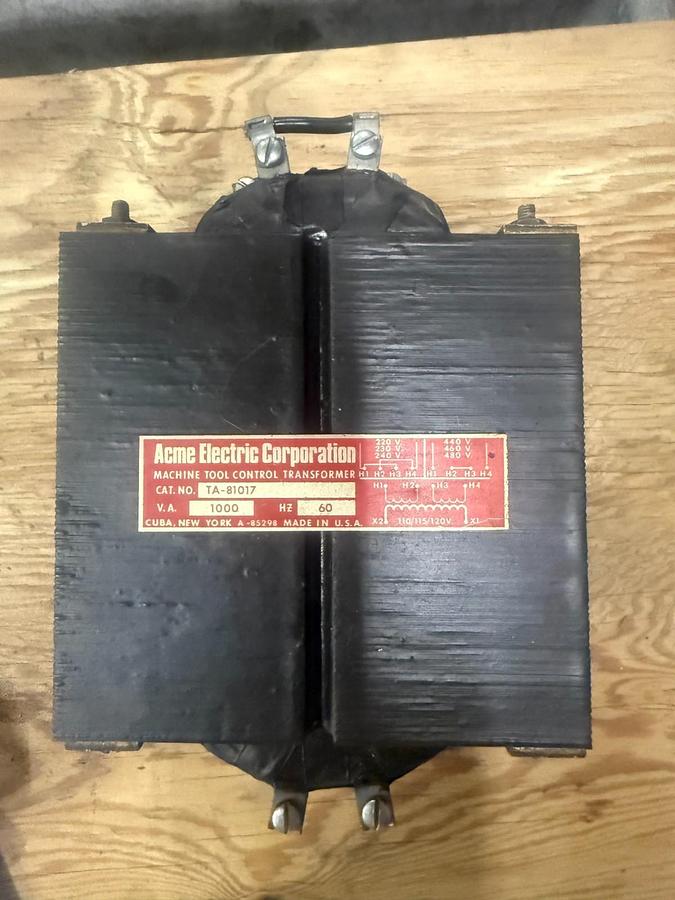 Used ACME TA-81017 CONTROL TRANSFORMER ($65 OBO)