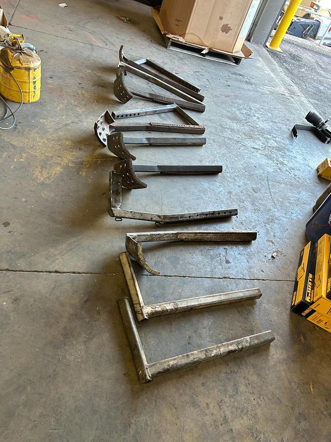 Used VULCAN STYLE FLAT BED SCOOPS