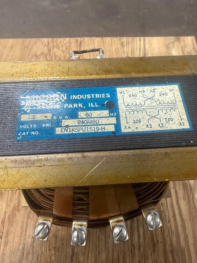Used MICRON EN1K5PU1519-H TRANSFORMER