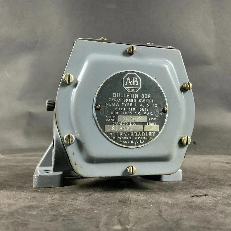Used ALLEN BRADLEY 808-F1 SPEED SWITCH ($700 OBO)
