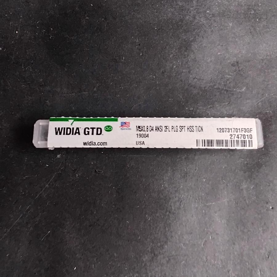 Used WIDIA GTD M5X0,8 D4 HSS TAP ($13 OBO)