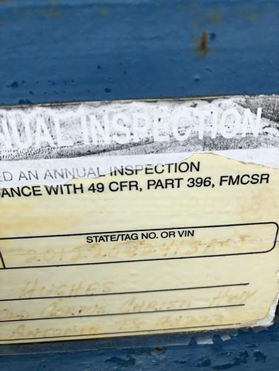 Used 1982 Cambelt Single Axle Sand Supply Trailer