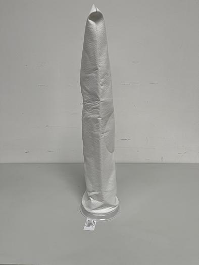 Duda  Welded Polyester Filter Bag, With Plastic Collar flange, L/32" D/ 7"
