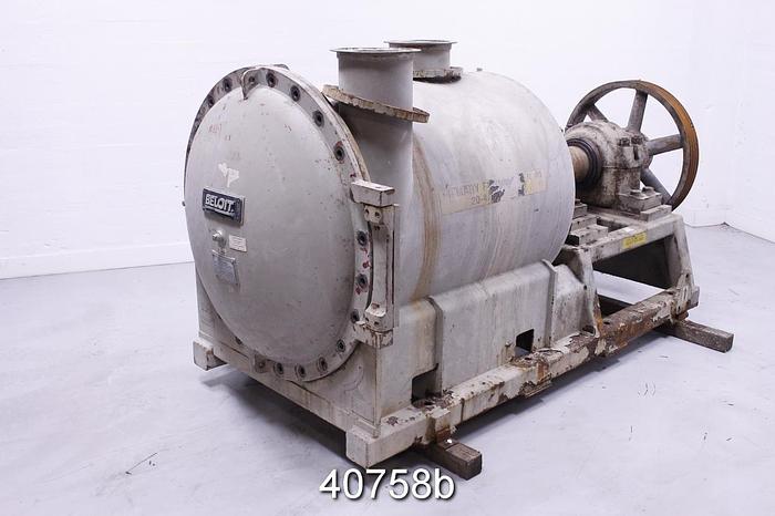 Used Beloit MR-32 Horizontal Pressure Screen, Stainless Steel #40758