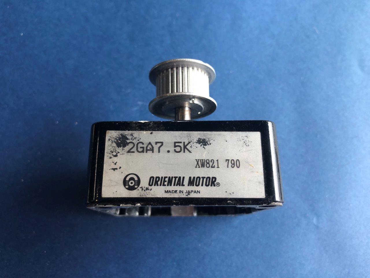 Used Oriental Motor 2GA7.5K Gear Head