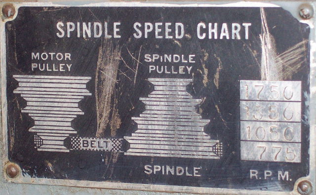 Used Snow Model 2-UT Tapping Machine; Floor Model; S/N 12414