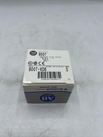 ALLEN-BRADLEY 800T-XD6 SER.D