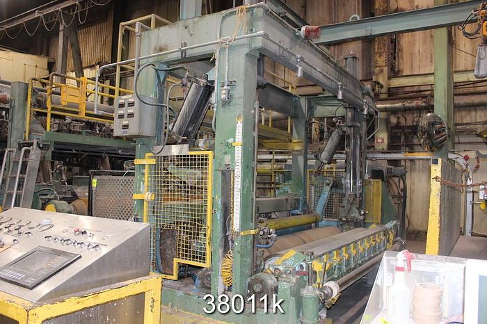 Used Holder Tissue Machine 115" Web, 112" Trim, 3550 FPM, 80 TPD #38011