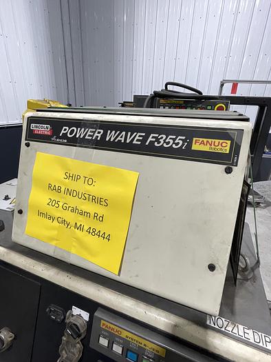 Used ARCMATE M50iB 6 AXIS MIG WELDING ROBOT WITH RJ3IB CONTROLLER