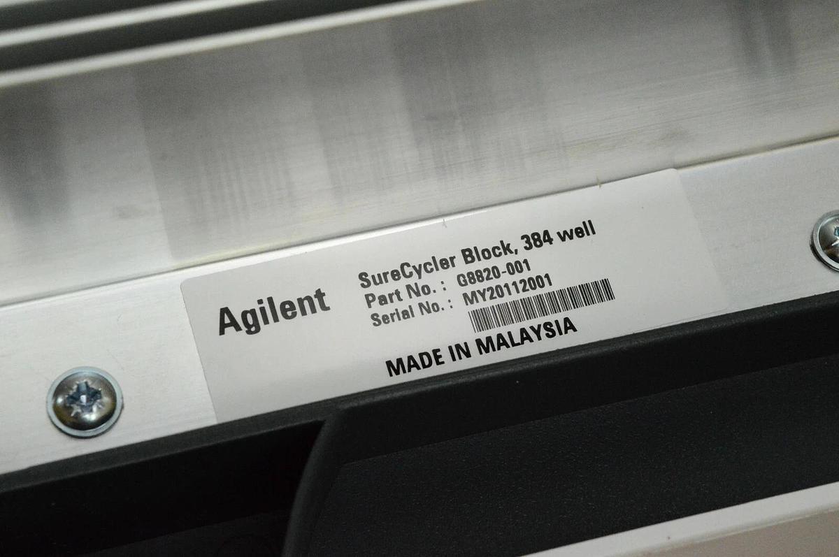 Used NEW Agilent G8820A 384-well block module for SureCycler 8800 PCR thermal cycler