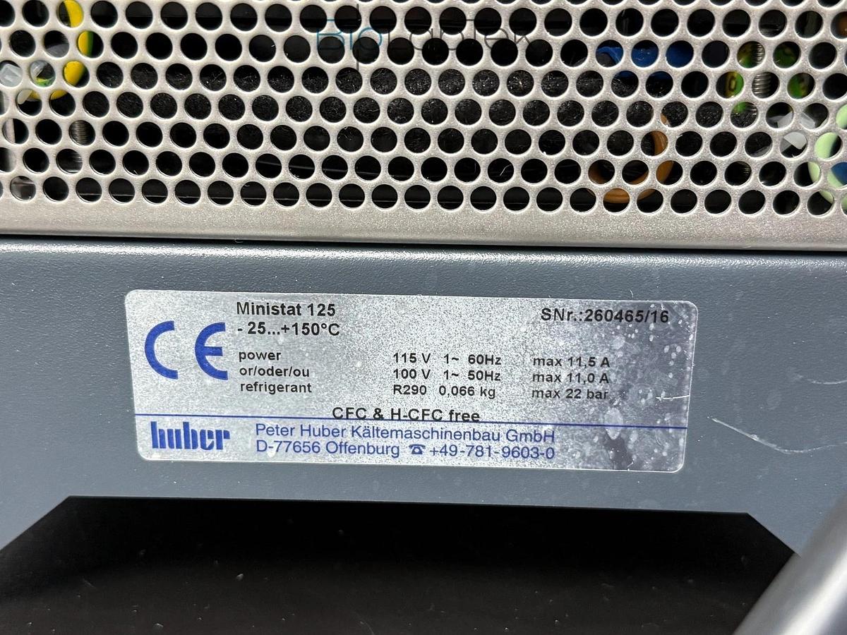 Used Huber Ministat 125 PilotOne -25 to 150c 120v heat & cool Circulating Bath 2.75L